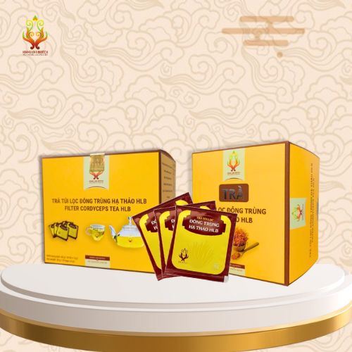 Trà túi lọc Đông Trùng Hạ Thảo (10 gói) - Hình 2