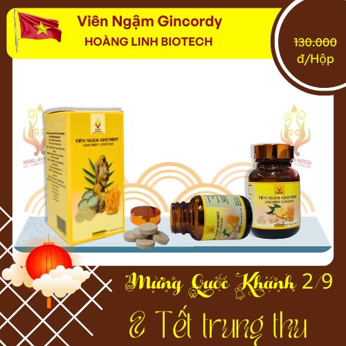 Viên ngậm Gincordy - Hình 1