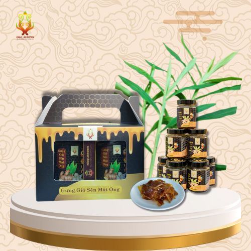 Gừng Gió Sên Mật Ong (2 hũ/hộp)