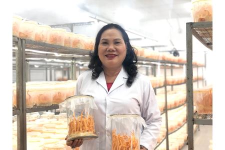 Nữ doanh nhân đưa đông trùng hạ thảo Việt ra thế giới